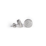 925 Silver Stud earrings with semi-precious gemstones